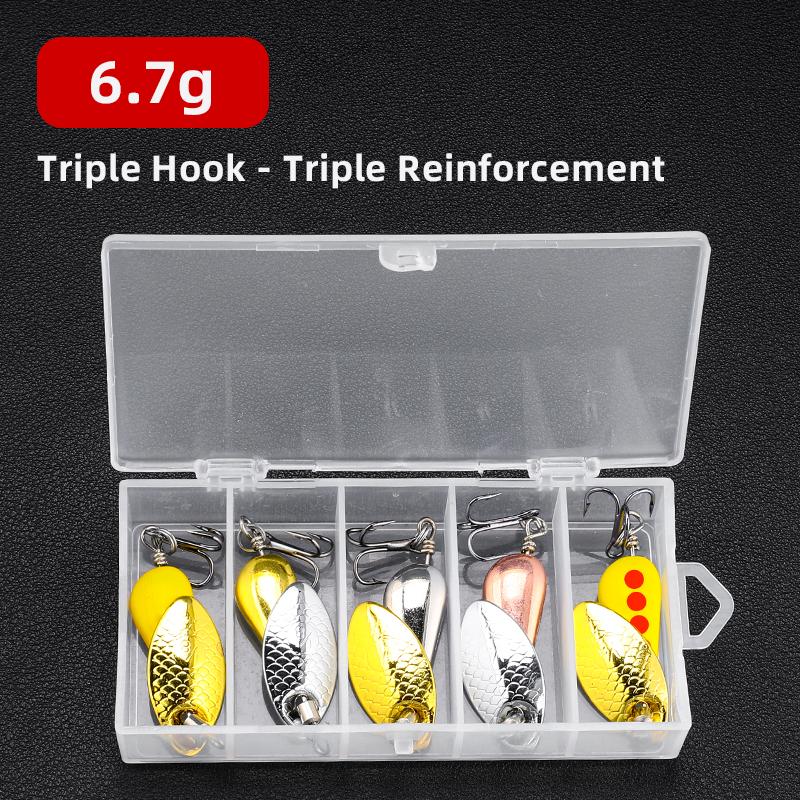 Новая блесна BEARKING из железа с пайетками доступна в весе 2,8 г / 4,7 г / 6,7 г, с вариантами как с одинарным, так и с тройным крючком. LP-6.7S
Новая блесна BEARKING из железа с пайетками доступна в весе 2,8 г / 4,7 г / 6,7 г, с вариантами как с одинарным, так и с тройным крючком. LP-6.7S