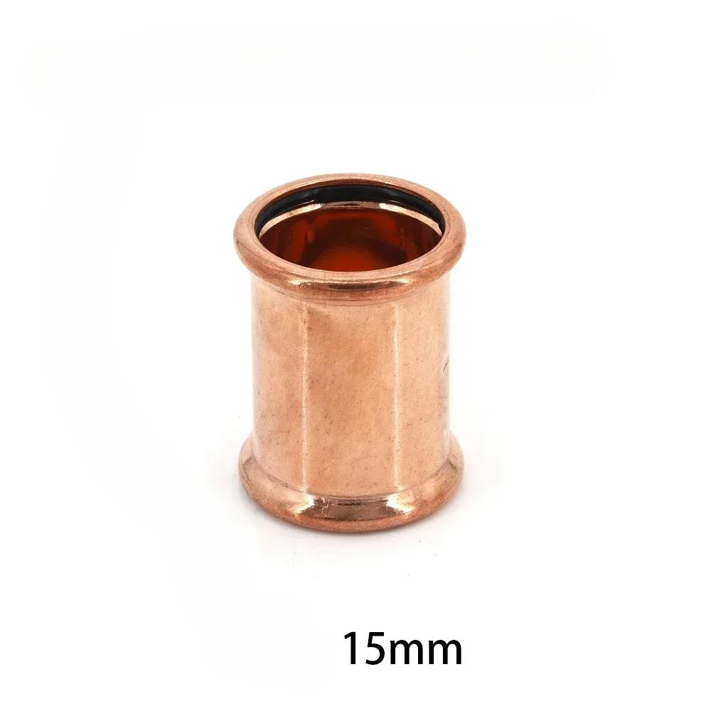 15-54mm Copper European Standard Single-Clamp Pressure Pipe Fittings Direct V-shaped Straight Through Water Pipe Joint 1 pc
15-54mm Copper European Standard Single-Clamp Pressure Pipe Fittings Direct V-shaped Straight Through Water Pipe Joint 1 pc