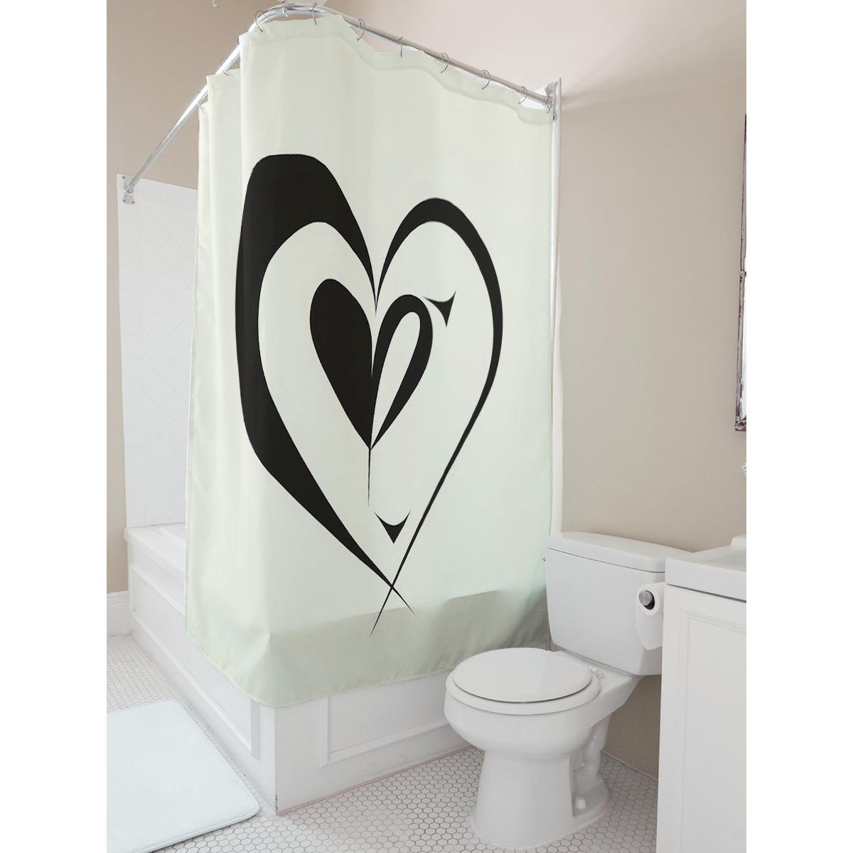 Abstract Heart Waterproof Shower Curtain W60H190(CM)-1 Pcs
Abstract Heart Waterproof Shower Curtain W60H190(CM)-1 Pcs