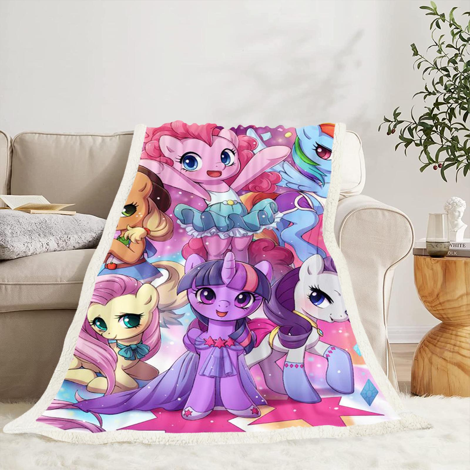 My Little Pony Blanket Printed Anime Furry Custom Luxury Plush Blankets Throw Baby Winter Fleece Microfiber Fabric 130X150CM
My Little Pony Blanket Printed Anime Furry Custom Luxury Plush Blankets Throw Baby Winter Fleece Microfiber Fabric 130X150CM