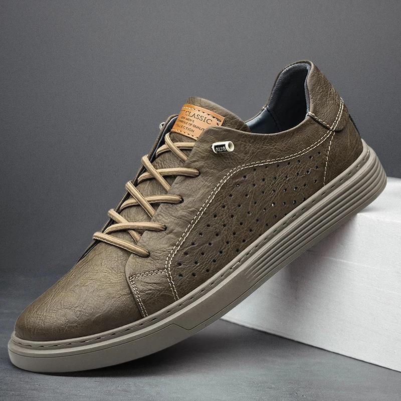 Italian Brand Black Mens Genuine Leather Shoes Casual Male Shoes Man Lace Up Flat Sneakers Luxury Shoes for Men 47
Italian Brand Black Mens Genuine Leather Shoes Casual Male Shoes Man Lace Up Flat Sneakers Luxury Shoes for Men 47