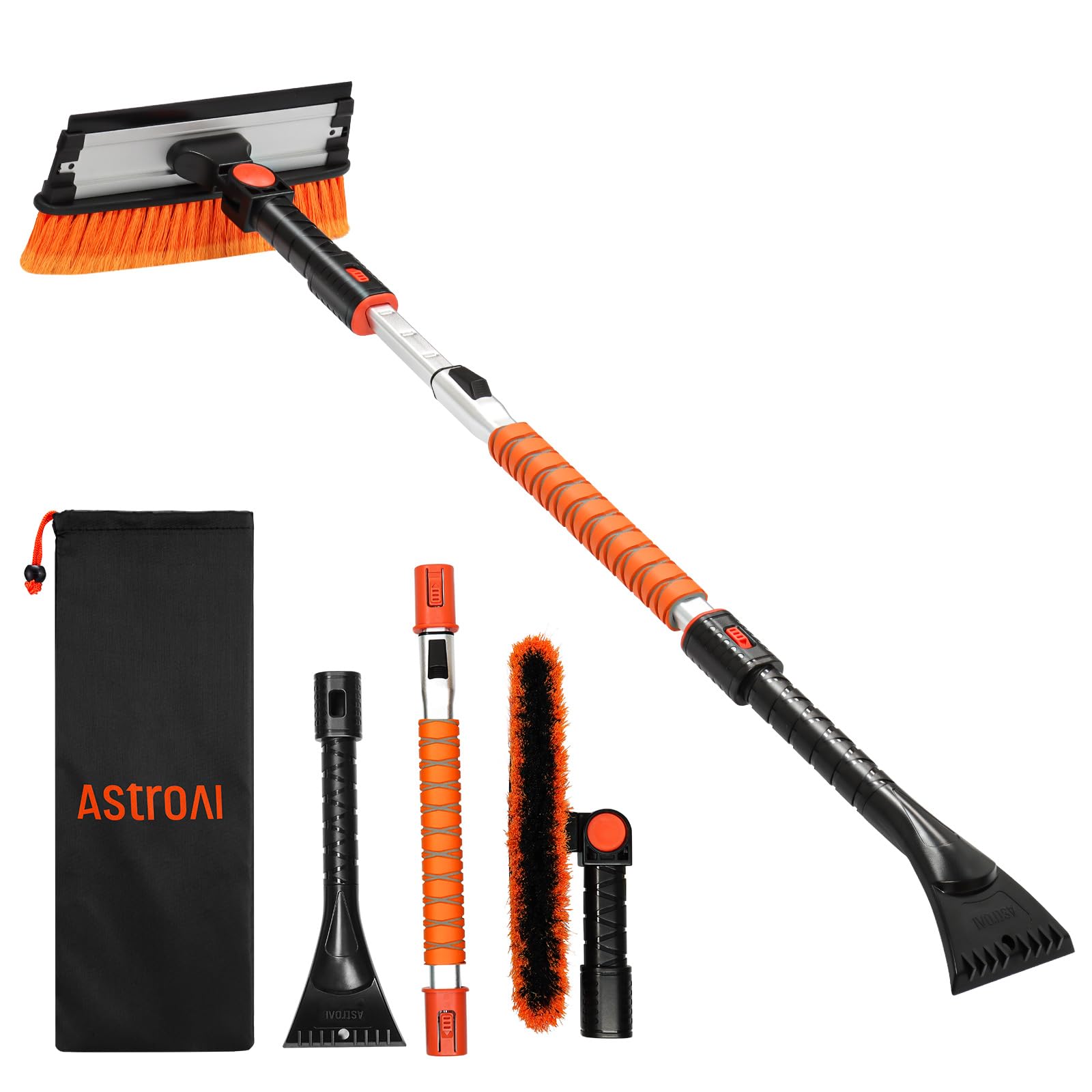 AstroAI Snow Brush Автомобильная щетка для уборки снега Лопата для снега 6 в 1 Многофункциональная автомобильная щетка для снега Скребок для льда Телескопическая алюминиевая ручка Защита от снега 10
AstroAI Snow Brush Автомобильная щетка для уборки снега Лопата для снега 6 в 1 Многофункциональная автомобильная щетка для снега Скребок для льда Телескопическая алюминиевая ручка Защита от снега 10