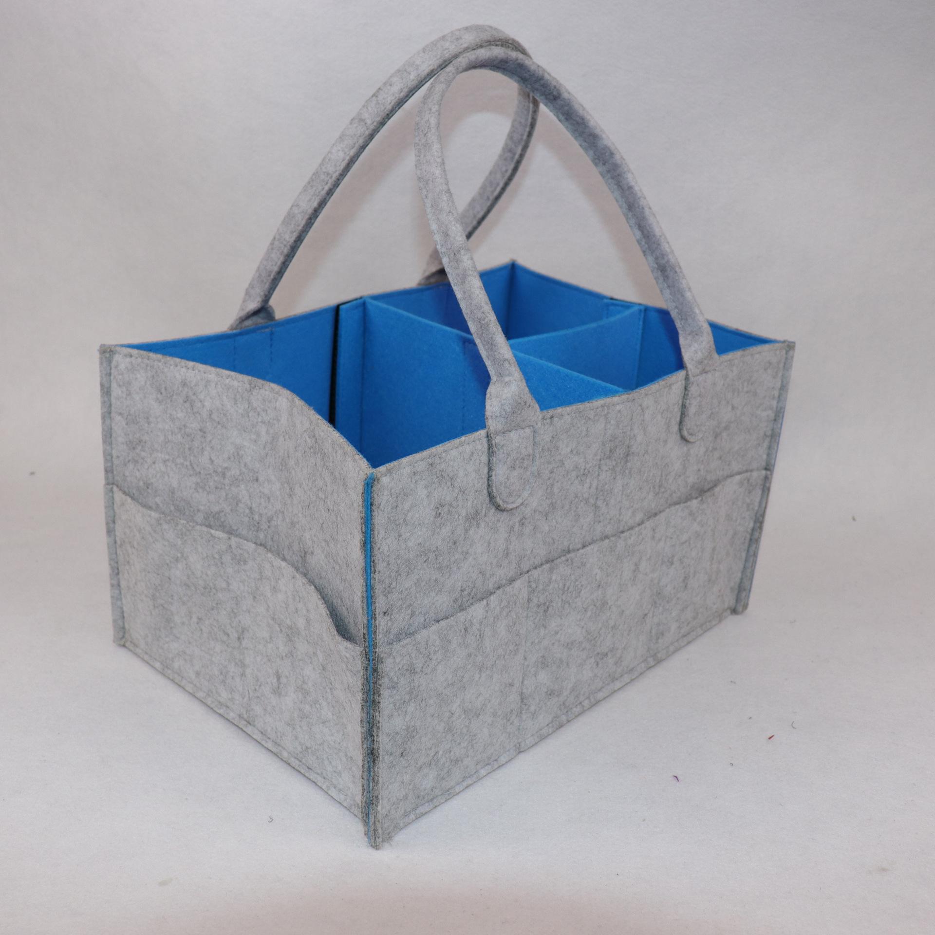 Mommy Baby Felt Diaper Bag Organizer - Hospital & Storage Bag
Mommy Baby Felt Diaper Bag Organizer - Hospital & Storage Bag