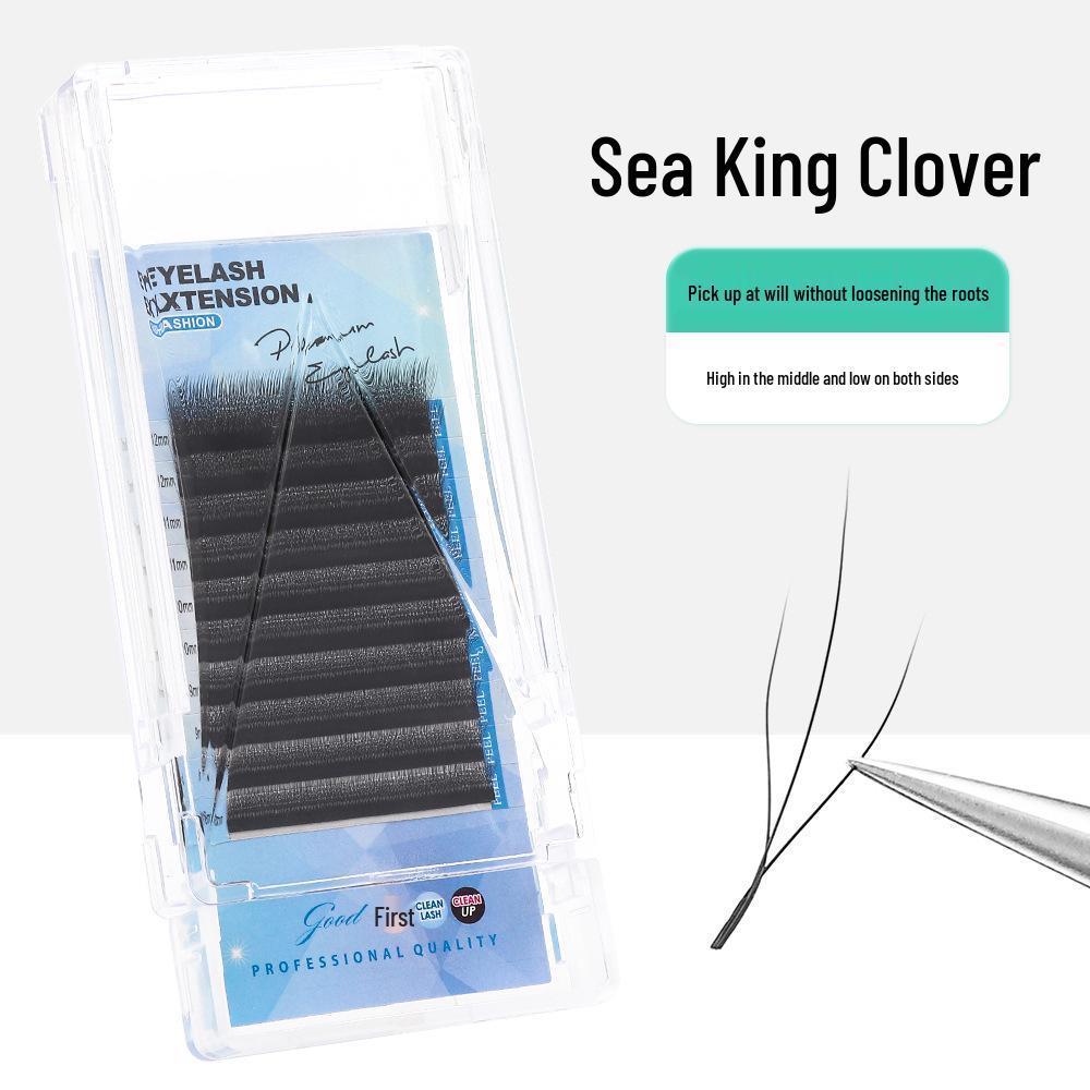 Neptune Shamrock Ultra Soft Grafted Eyelashes: Natural, Non-Scattered YY Roots, Dense, Long & Short Interspersed. 0.05 C Curl
Neptune Shamrock Ultra Soft Grafted Eyelashes: Natural, Non-Scattered YY Roots, Dense, Long & Short Interspersed. 0.05 C Curl