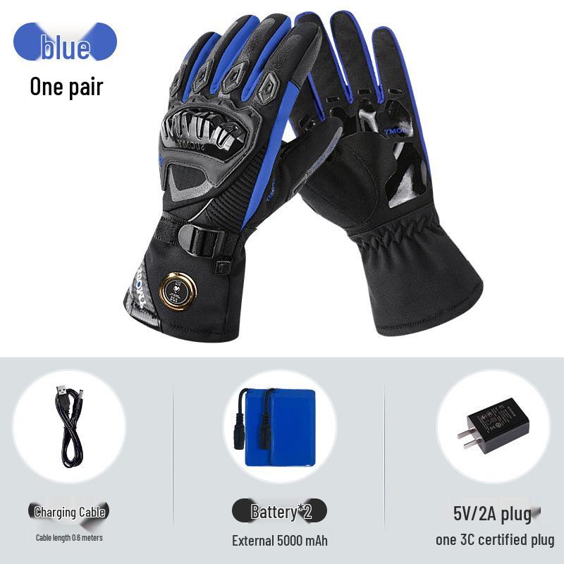 Men s Waterproof Heated Motorcycle Gloves - Warm, Anti-Fall, Long, Thick, and Electric Heated Riding Gloves XL синий
Men s Waterproof Heated Motorcycle Gloves - Warm, Anti-Fall, Long, Thick, and Electric Heated Riding Gloves XL синий