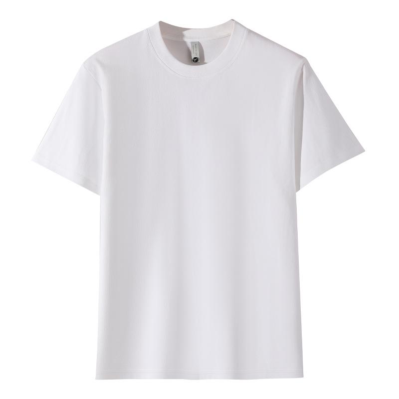 Heavyweight Pure Cotton Short Sleeve T-Shirt - Versatile Round Neck, Couple Style in Black, White, Galaxy Gray, and Dark Gray. L
Heavyweight Pure Cotton Short Sleeve T-Shirt - Versatile Round Neck, Couple Style in Black, White, Galaxy Gray, and Dark Gray. L