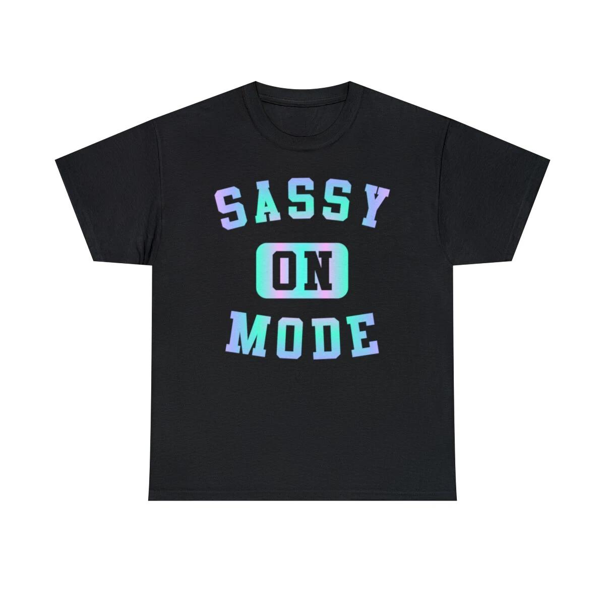 Sassy Mode On Graphic T-Shirt, Sizes S-5XL M
Sassy Mode On Graphic T-Shirt, Sizes S-5XL M