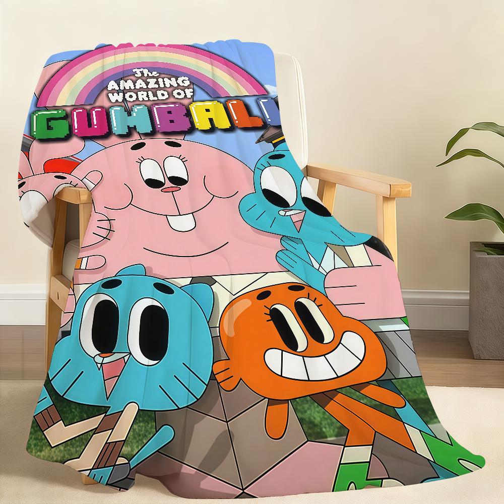 Cartoon T The Amazing World of G GumBallS Blanket Soft Throw Blanket for Home Bedroom Bed Sofa Picnic Travel Office Blanket Gift 150x200cm
Cartoon T The Amazing World of G GumBallS Blanket Soft Throw Blanket for Home Bedroom Bed Sofa Picnic Travel Office Blanket Gift 150x200cm