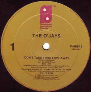 12inch Record O JAYS - Don t Take Your Love Away V56049 Philadelphia In 1987 US Soul/Funk Used
12inch Record O JAYS - Don t Take Your Love Away V56049 Philadelphia In 1987 US Soul/Funk Used