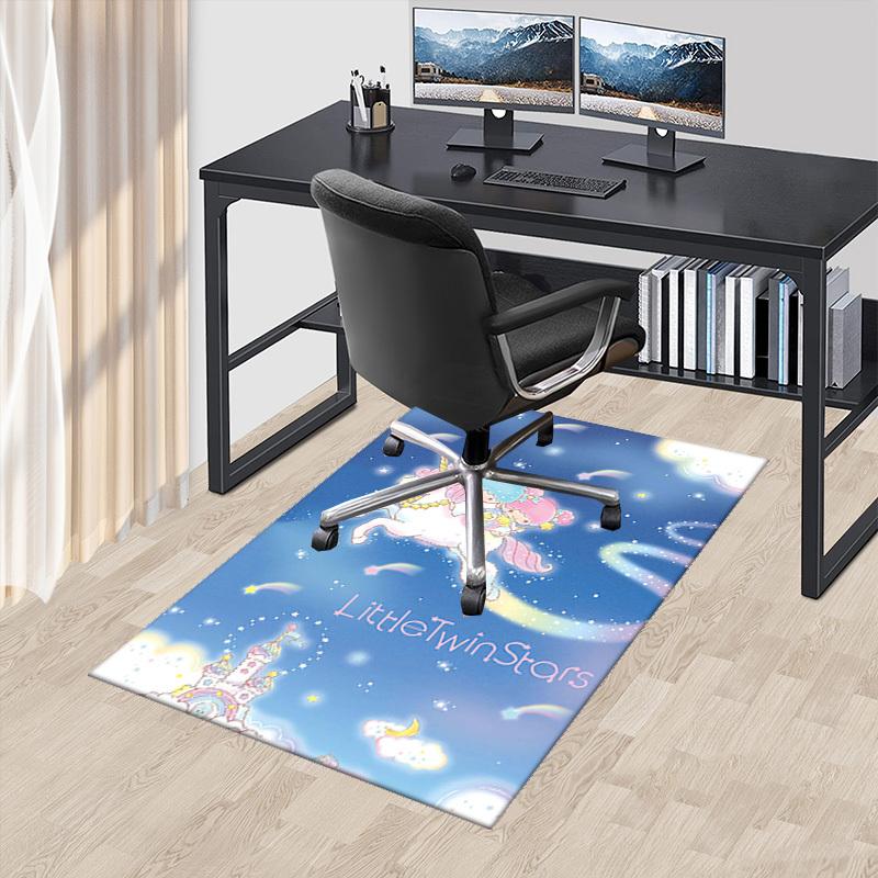 Little Twin Stars Anime Cartoon Design Chair Mat Non-Slip Carpet for Office Home Decoration Living Room Bedroom Game Room Dormitory.E070 60cm by 90cm
Little Twin Stars Anime Cartoon Design Chair Mat Non-Slip Carpet for Office Home Decoration Living Room Bedroom Game Room Dormitory.E070 60cm by 90cm