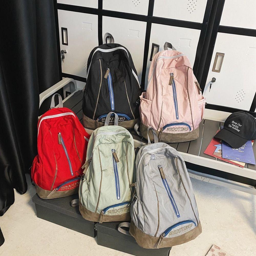 Embroidery Trendy Ins Backpack Multi-pocket School Bags Casual Schoolbags Unisex Style 7
Embroidery Trendy Ins Backpack Multi-pocket School Bags Casual Schoolbags Unisex Style 7