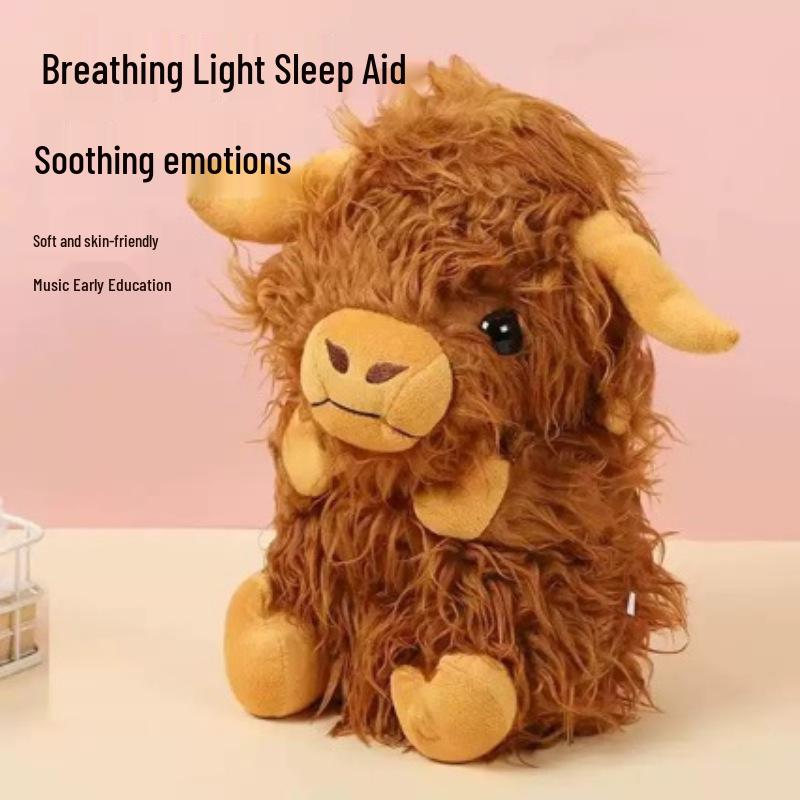 Scottish Highland Cattle Yak Lullaby Music Baby Doll 30cm темно-коричневого
Scottish Highland Cattle Yak Lullaby Music Baby Doll 30cm темно-коричневого