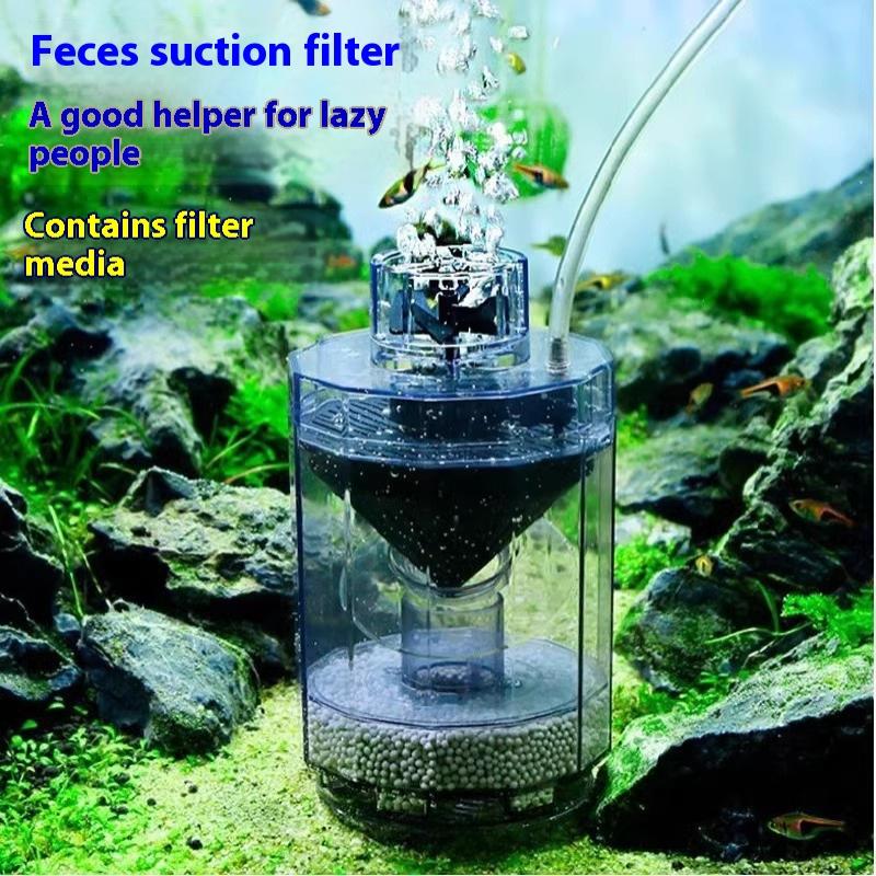 Pneumatic Filter For Fish Tank With Three Bladed Wheels For High Suction Purification Of Water Quality And Filtration Of Feces as the picture
Pneumatic Filter For Fish Tank With Three Bladed Wheels For High Suction Purification Of Water Quality And Filtration Of Feces as the picture