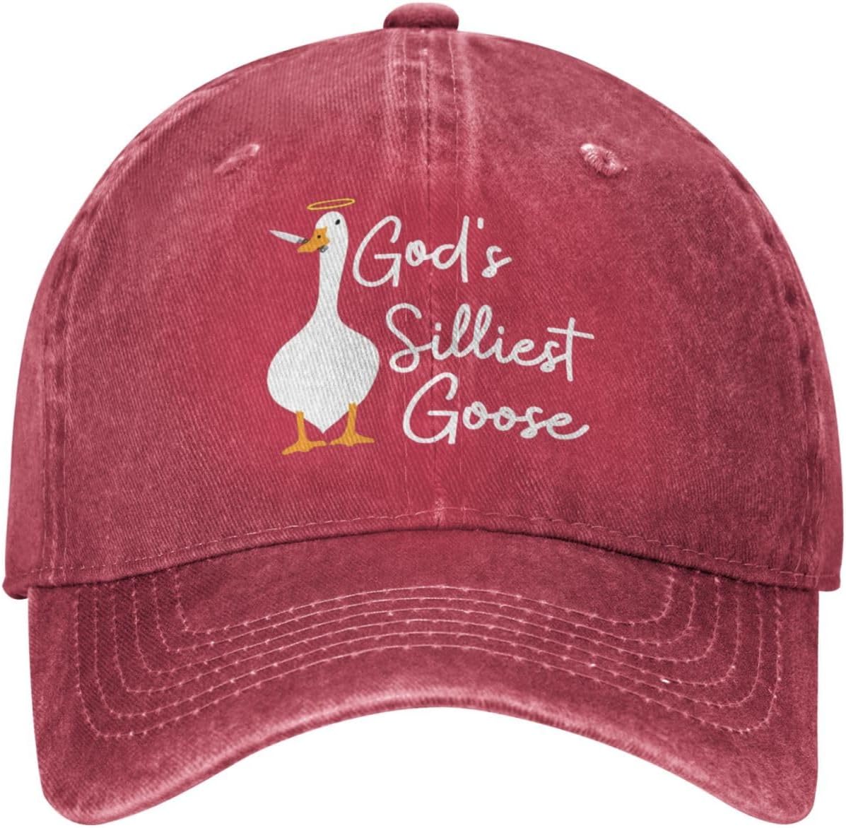 Gods Silliest Goose Hat Unisex Dad Hat Adjustable Caps Adjustable
Gods Silliest Goose Hat Unisex Dad Hat Adjustable Caps Adjustable