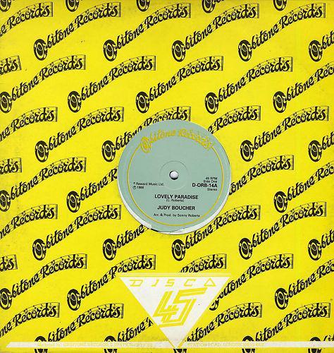 12inch Record JUDY BOUCHER - Lovely Paradise DORB14 Orbitone Record 1986 UK Reggae, Ska & Dub Used
12inch Record JUDY BOUCHER - Lovely Paradise DORB14 Orbitone Record 1986 UK Reggae, Ska & Dub Used