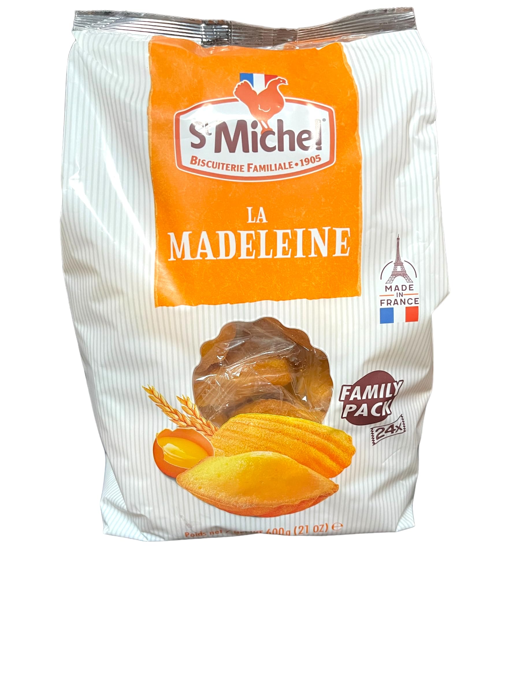 St Michel Madeleine Family Pack LA MADELEINE FAMILY PACK Большая емкость Франция СДЕЛАНО ВО ФРАНЦИИ Сладости Western Sweets 600 г x 24 (25 г штук) (1 коробка,
St Michel Madeleine Family Pack LA MADELEINE FAMILY PACK Большая емкость Франция СДЕЛАНО ВО ФРАНЦИИ Сладости Western Sweets 600 г x 24 (25 г штук) (1 коробка,
