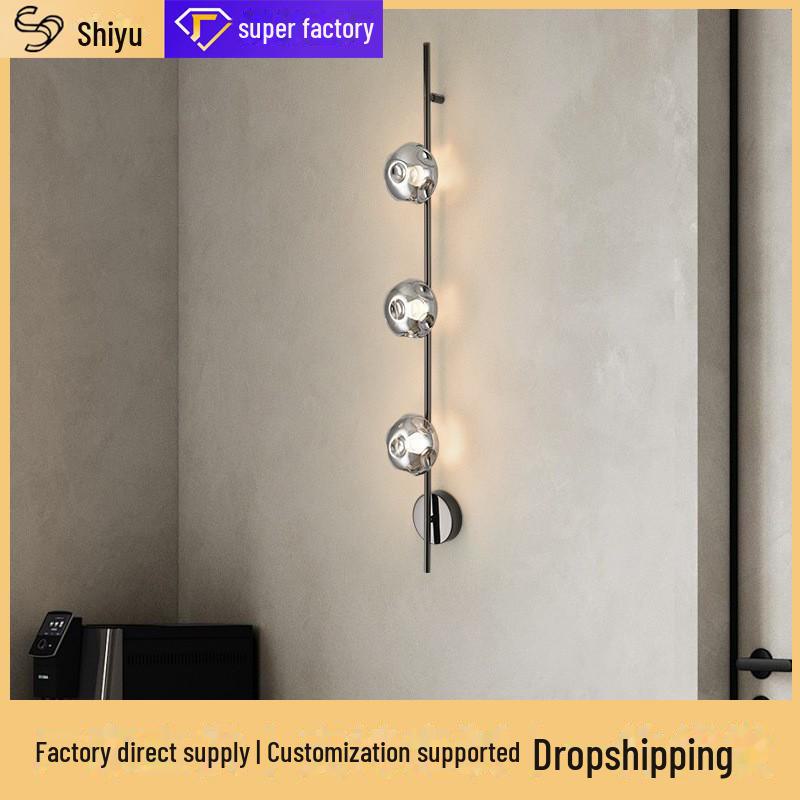 Скандинавский Современный Роскошный Стеклянный Настенный Светильник для Спальни и Гостиной 14W жемчужный/чёрный
Скандинавский Современный Роскошный Стеклянный Настенный Светильник для Спальни и Гостиной 14W жемчужный/чёрный