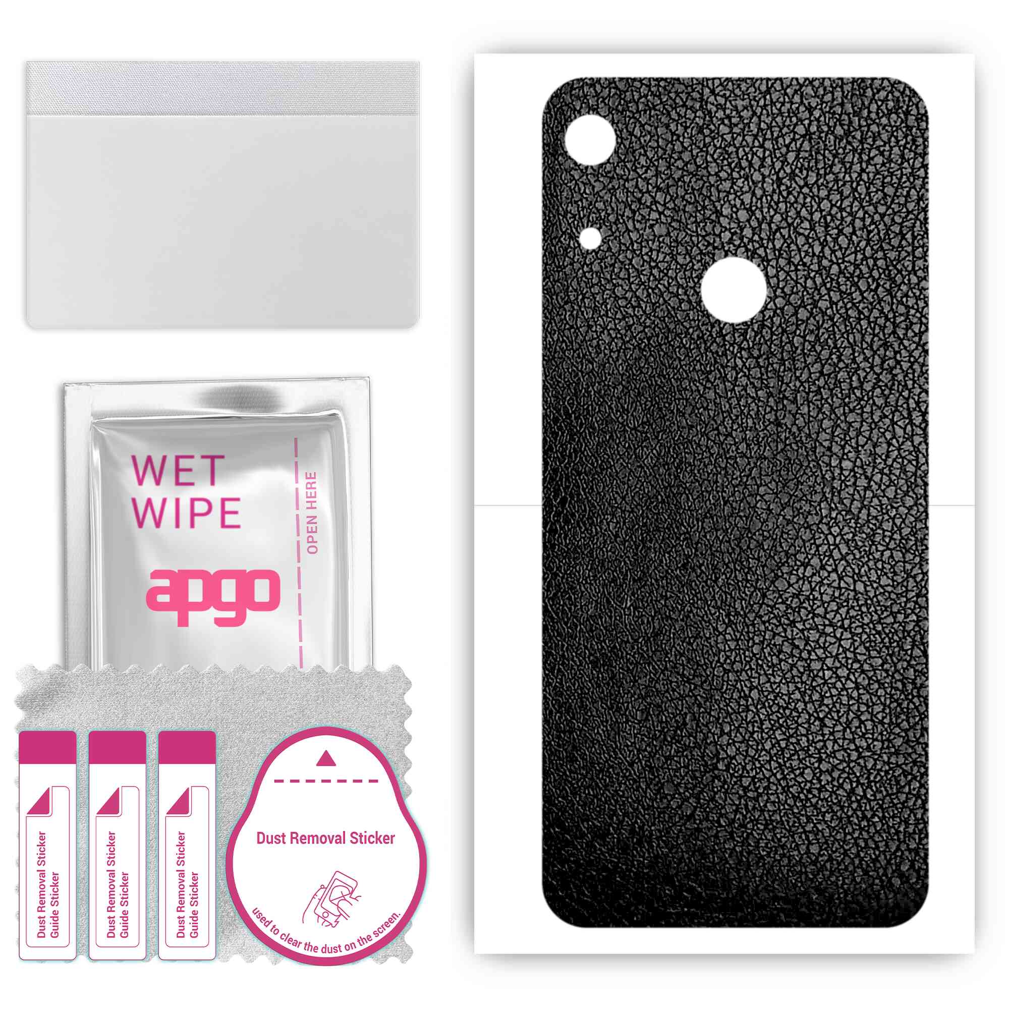 Apgo Protective Skin Sticker для задньої панелі, сумісний з Huawei Y6s (2019 р), Плівка, фольга, вініл – чорна шкіра з візерунком
Apgo Protective Skin Sticker для задньої панелі, сумісний з Huawei Y6s (2019 р), Плівка, фольга, вініл – чорна шкіра з візерунком