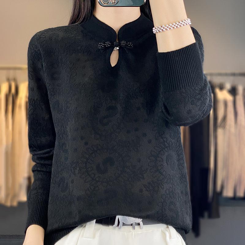 Шелковый кардиган на пуговицах на шее для женской весны и осени, новый модный и универсальный вязаный свитер, шелковистая, приятная к коже базовая рубашка M
Шелковый кардиган на пуговицах на шее для женской весны и осени, новый модный и универсальный вязаный свитер, шелковистая, приятная к коже базовая рубашка M