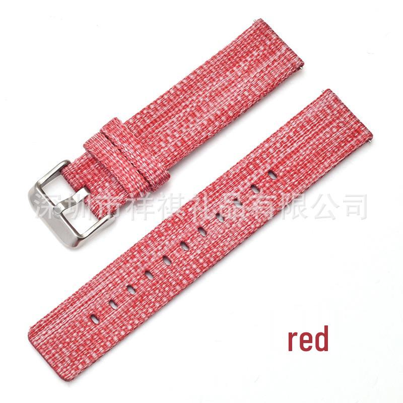 Nylon Canvas Strap for Samsung Watch5/6 & Huawei GT3/4 (16-24mm) 24mm
Nylon Canvas Strap for Samsung Watch5/6 & Huawei GT3/4 (16-24mm) 24mm