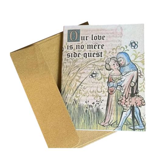 Medieval Valentine s Card with Envelope Vintage Medieval Love Greeting Card with Humorous Phrases Couples Boyfriend Girlfriend Gift F
Medieval Valentine s Card with Envelope Vintage Medieval Love Greeting Card with Humorous Phrases Couples Boyfriend Girlfriend Gift F