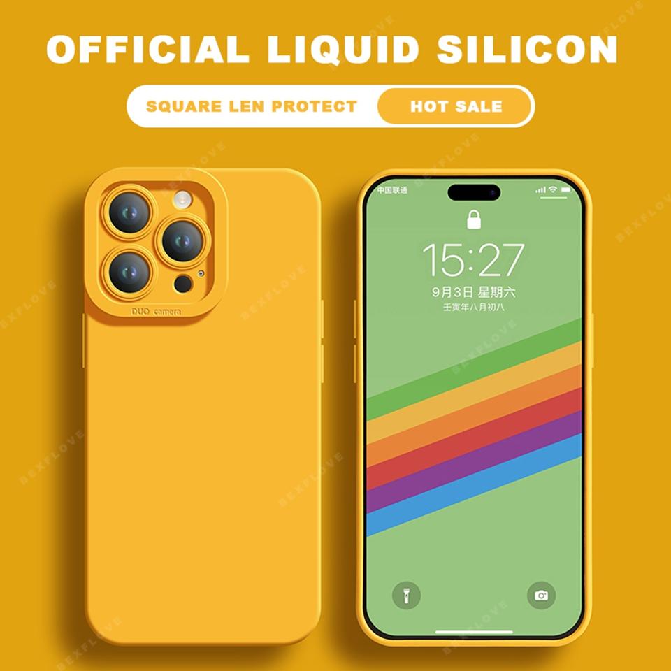Liquid Silicone Phone Case For iPhone 16E 14 15 16 Plus 12 11 13 Pro Max Mini X XR XS MAX Lanyard Hand Wrist Strap Soft Cover For iPhone 16E
Liquid Silicone Phone Case For iPhone 16E 14 15 16 Plus 12 11 13 Pro Max Mini X XR XS MAX Lanyard Hand Wrist Strap Soft Cover For iPhone 16E