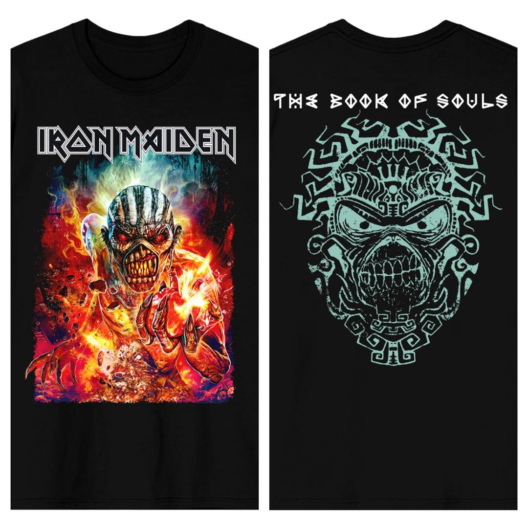 Футболка Iron Maiden Somewhere in Time с двусторонним принтом, Хэви-метал рок-группа, Киборг Эдди, Унисекс, Классическая черная, Уличная одежда 4XL
Футболка Iron Maiden Somewhere in Time с двусторонним принтом, Хэви-метал рок-группа, Киборг Эдди, Унисекс, Классическая черная, Уличная одежда 4XL