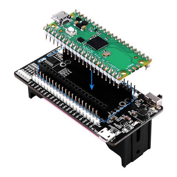 UPS Pico Lite V0.4 Expansion Board, Black, ABS Material, 1pc - Compatible with Raspberry Pi. No size
UPS Pico Lite V0.4 Expansion Board, Black, ABS Material, 1pc - Compatible with Raspberry Pi. No size
