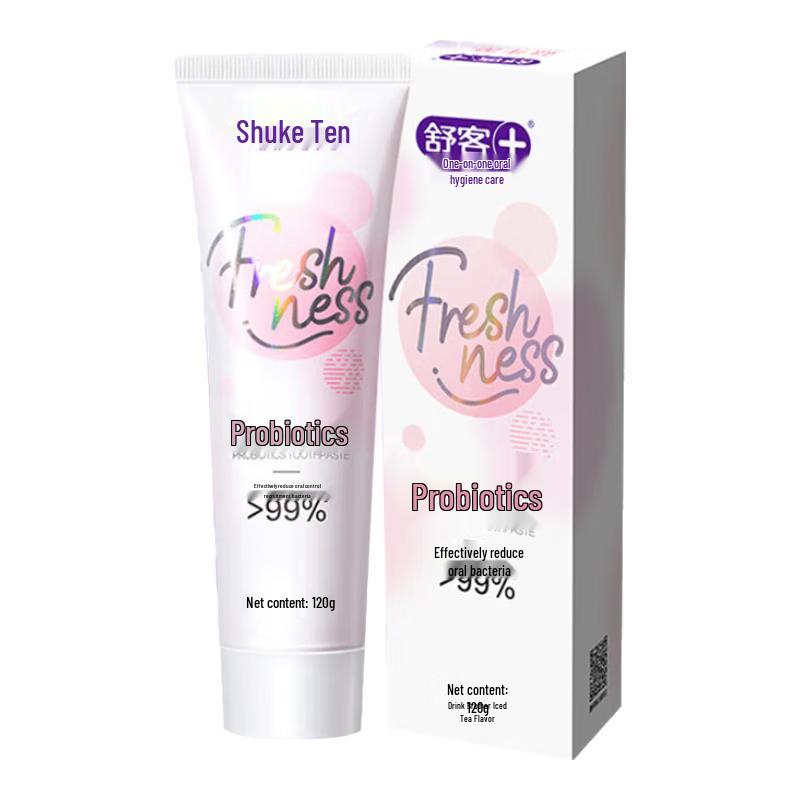 Shuke Probiotic Fresh Breath Whitening Toothpaste
Shuke Probiotic Fresh Breath Whitening Toothpaste