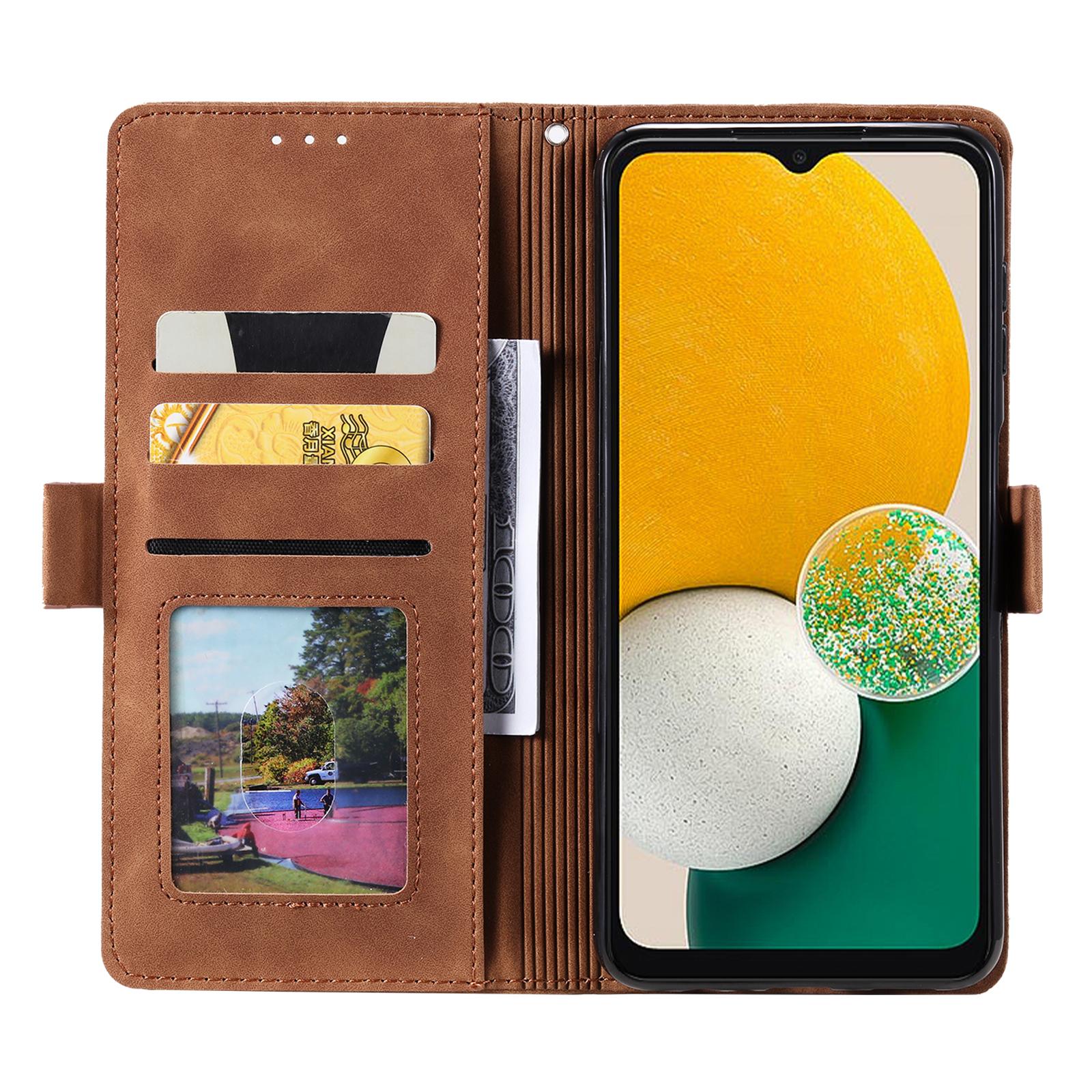 Phone Case for Samsung Galaxy A54 5G Retro Color Splicing PU Leather Flip Stand Wallet Cover with Strap Grey
Phone Case for Samsung Galaxy A54 5G Retro Color Splicing PU Leather Flip Stand Wallet Cover with Strap Grey