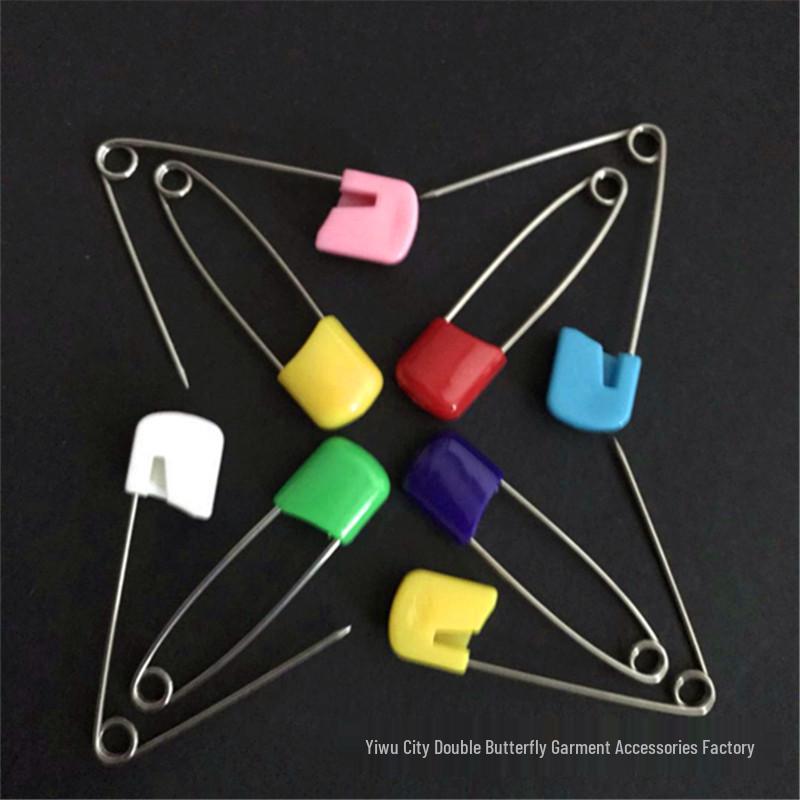 Cartoon Infant Safety Pins - Stainless Steel Needles with Colored Bread Head for Toddlers
Cartoon Infant Safety Pins - Stainless Steel Needles with Colored Bread Head for Toddlers