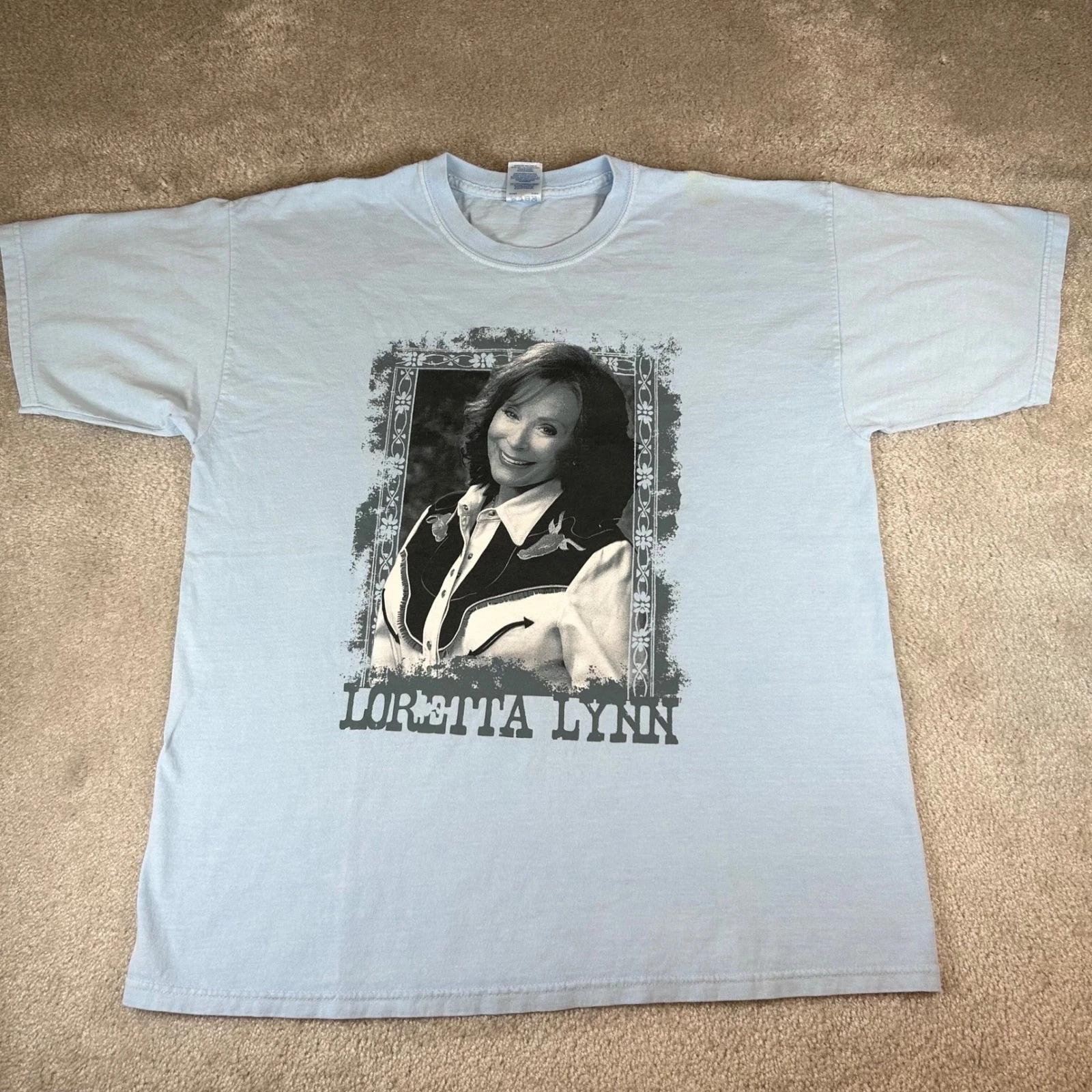 Винтажная футболка Gildan Loretta Lynn Tour Tee Y2K с принтом Мужская XL Синий Хлопок 2XL
Винтажная футболка Gildan Loretta Lynn Tour Tee Y2K с принтом Мужская XL Синий Хлопок 2XL