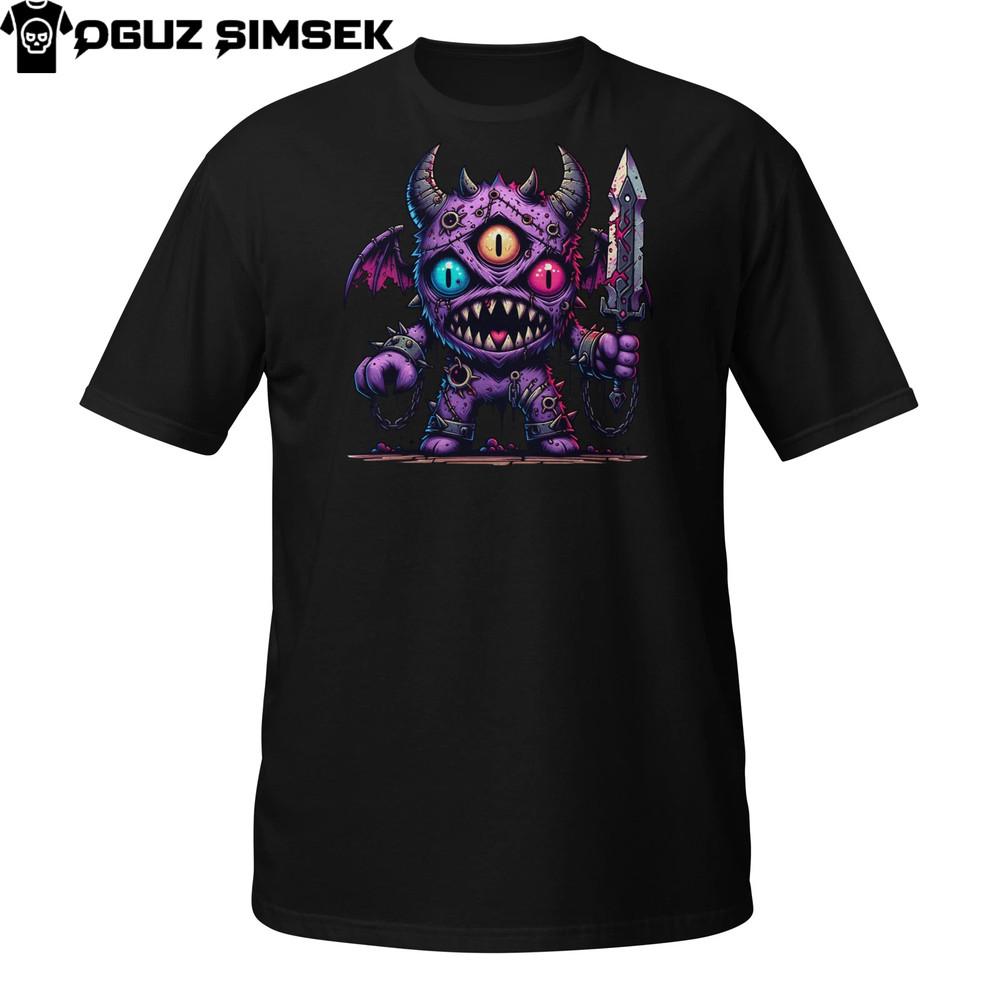 Футболка «Трехглазый демон» | Готический монстр с раздвоенным лицом | Жуткая футболка с мечом в стиле фэнтези L
Футболка «Трехглазый демон» | Готический монстр с раздвоенным лицом | Жуткая футболка с мечом в стиле фэнтези L