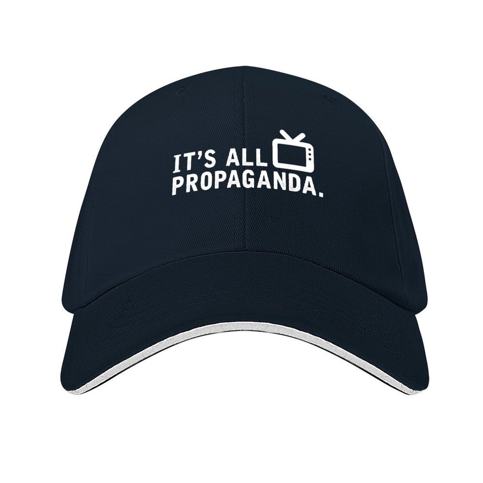 Its All Propaganda Baseball Cap funny hat Designer Hat Unique hats hats for men Woman Hats Mens
Its All Propaganda Baseball Cap funny hat Designer Hat Unique hats hats for men Woman Hats Mens