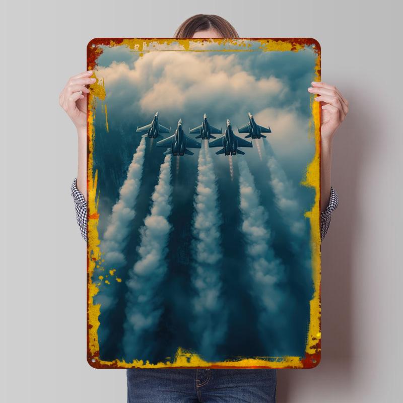 Military Airplane Metal Poster Customized Wall Art Retro Vintage Tinplate Signs for Decoration Bedroom Decorations Desk Decor 7.9x11.8In(20x30cm)
Military Airplane Metal Poster Customized Wall Art Retro Vintage Tinplate Signs for Decoration Bedroom Decorations Desk Decor 7.9x11.8In(20x30cm)