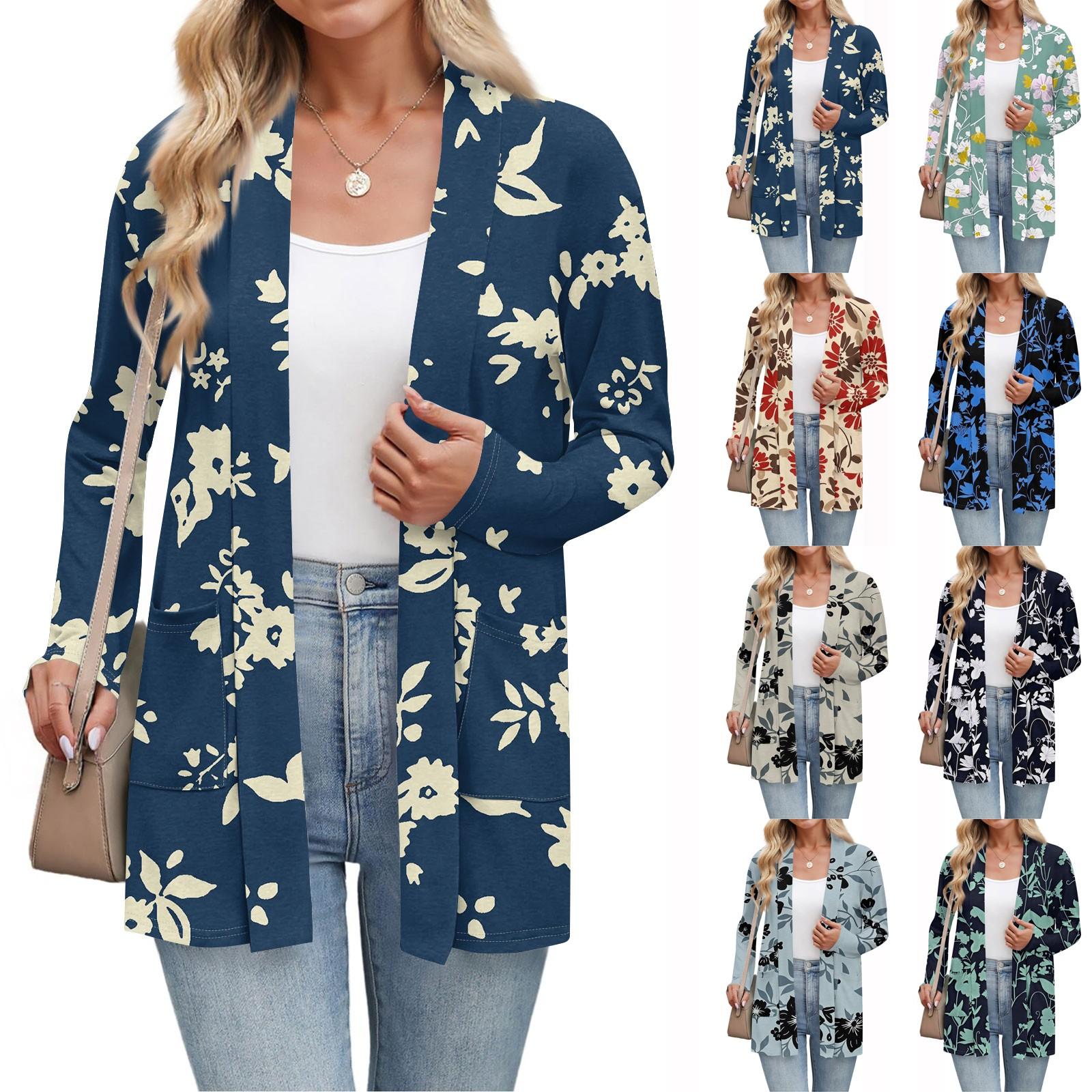 Women s Fashion Casual Long Sleeve Cardigan Thin Loose Cardigan Jacket With Pockets L
Women s Fashion Casual Long Sleeve Cardigan Thin Loose Cardigan Jacket With Pockets L
