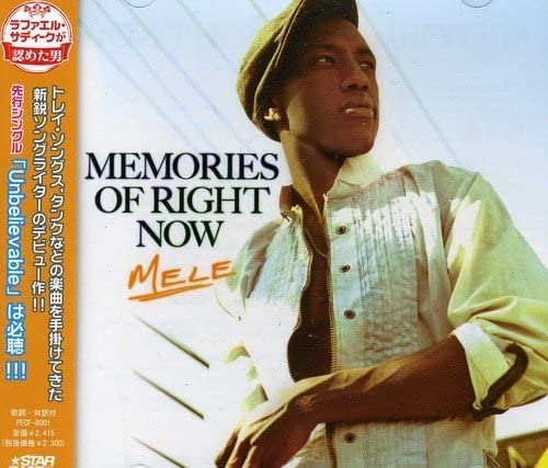 CD MELE - Memories of Right Now PECF8001 Star Base Music 2012 Japan Rap & Hip-Hop/R&B Used
CD MELE - Memories of Right Now PECF8001 Star Base Music 2012 Japan Rap & Hip-Hop/R&B Used