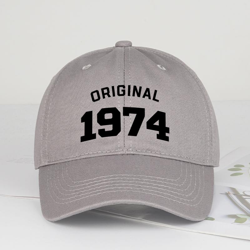 Original 1974 Printed Baseball Cap Lightweight Breathable Adjustable Minimalist Style Unisex Casual Outings 50th Birthday Gift
Original 1974 Printed Baseball Cap Lightweight Breathable Adjustable Minimalist Style Unisex Casual Outings 50th Birthday Gift