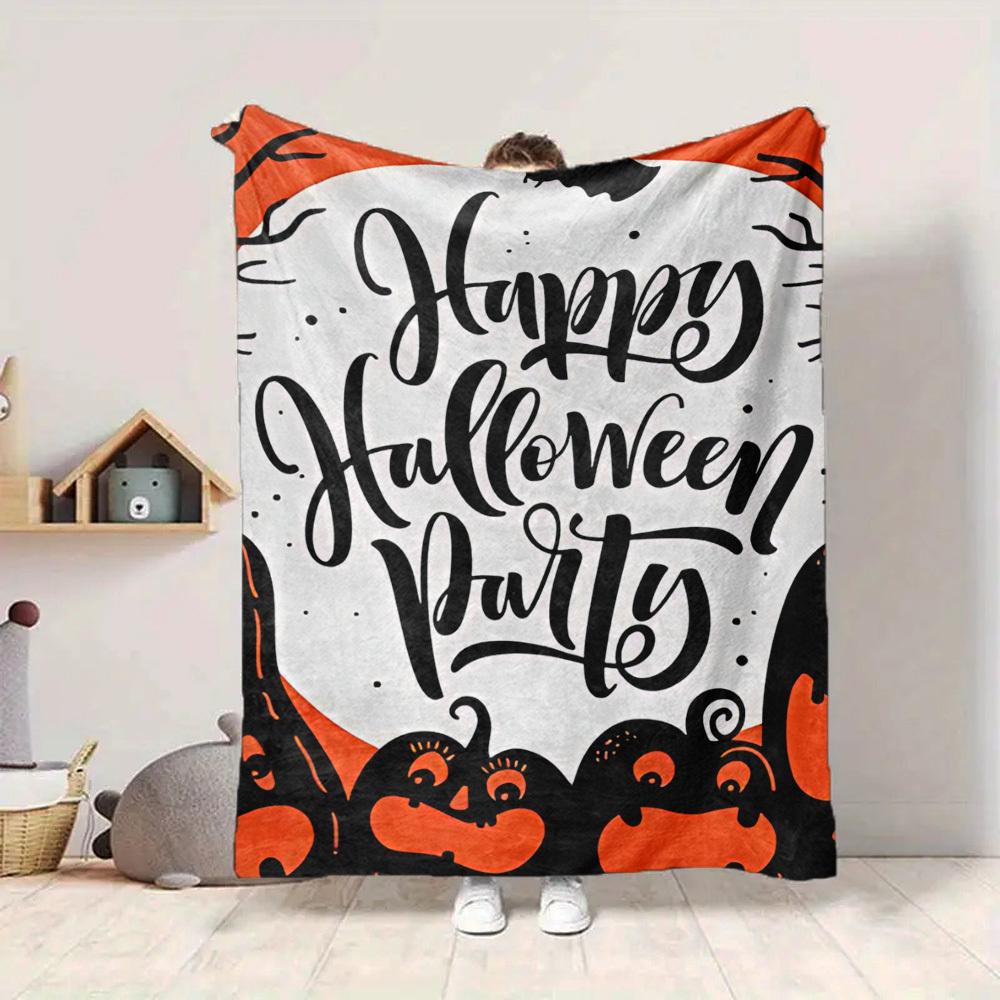 1pc Pumpkin Party Blanket, Lightweight Flannel Throw Blanket For Sofa, Bed, Travel218 130cmx150cm
1pc Pumpkin Party Blanket, Lightweight Flannel Throw Blanket For Sofa, Bed, Travel218 130cmx150cm