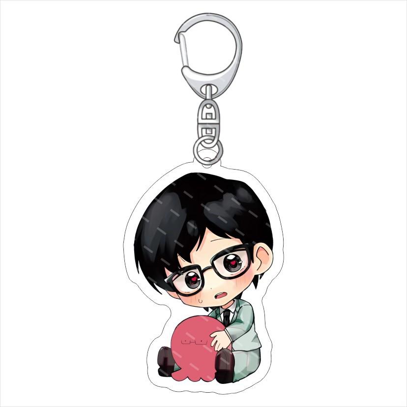 Takopi’S Original Sin Japanese Anime Peripherals Acrylic Keychains Collectible Backpack Key Ring Creative Birthday Gifts Plaything
Takopi’S Original Sin Japanese Anime Peripherals Acrylic Keychains Collectible Backpack Key Ring Creative Birthday Gifts Plaything