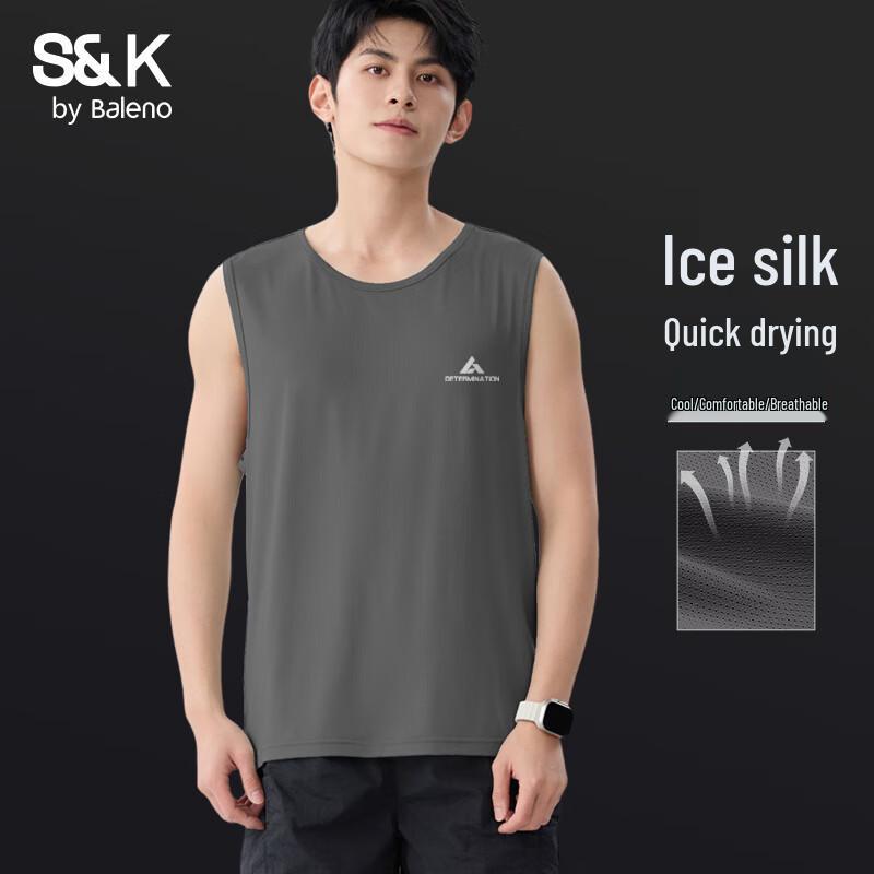 Baleno S&K Series Men s Loose Fit Ice Silk Mesh Vest 5XL
Baleno S&K Series Men s Loose Fit Ice Silk Mesh Vest 5XL