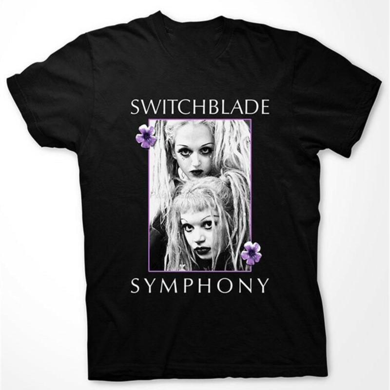 Switchblade Symphony Gothic 90S Tshirt ShortSleeved Tee Shirt men brand tshirt summer top tees S
Switchblade Symphony Gothic 90S Tshirt ShortSleeved Tee Shirt men brand tshirt summer top tees S