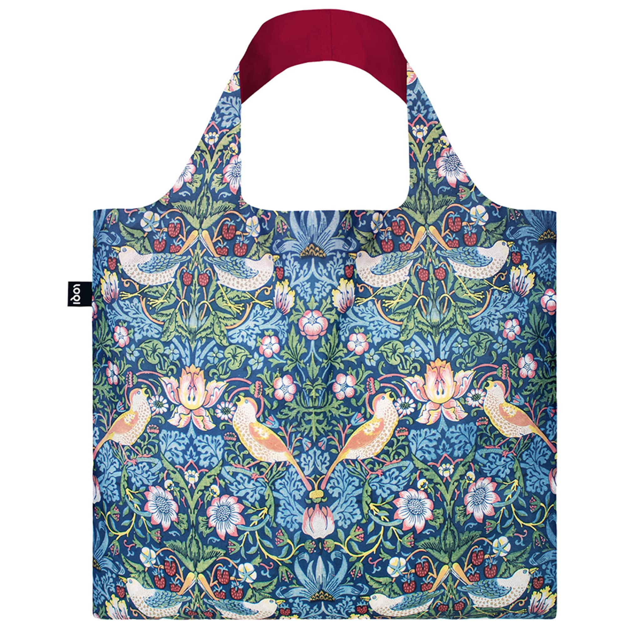 LOQI Eco Bag William Morris Strawberry Recycled Foldable Stylish
LOQI Eco Bag William Morris Strawberry Recycled Foldable Stylish