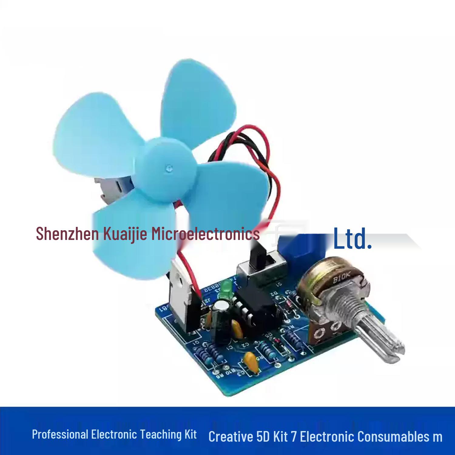 LM358 DC Motor Speed Controller DIY Kit for Electronics Training Kit (PCB + Components)
LM358 DC Motor Speed Controller DIY Kit for Electronics Training Kit (PCB + Components)