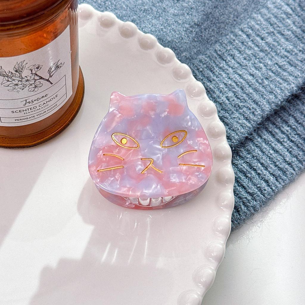 Cute Japanese Style Cat Themed Acetate Hair Clip For Women In Black Tortoise And Colorful Variants PinkPurple 5cm
Cute Japanese Style Cat Themed Acetate Hair Clip For Women In Black Tortoise And Colorful Variants PinkPurple 5cm