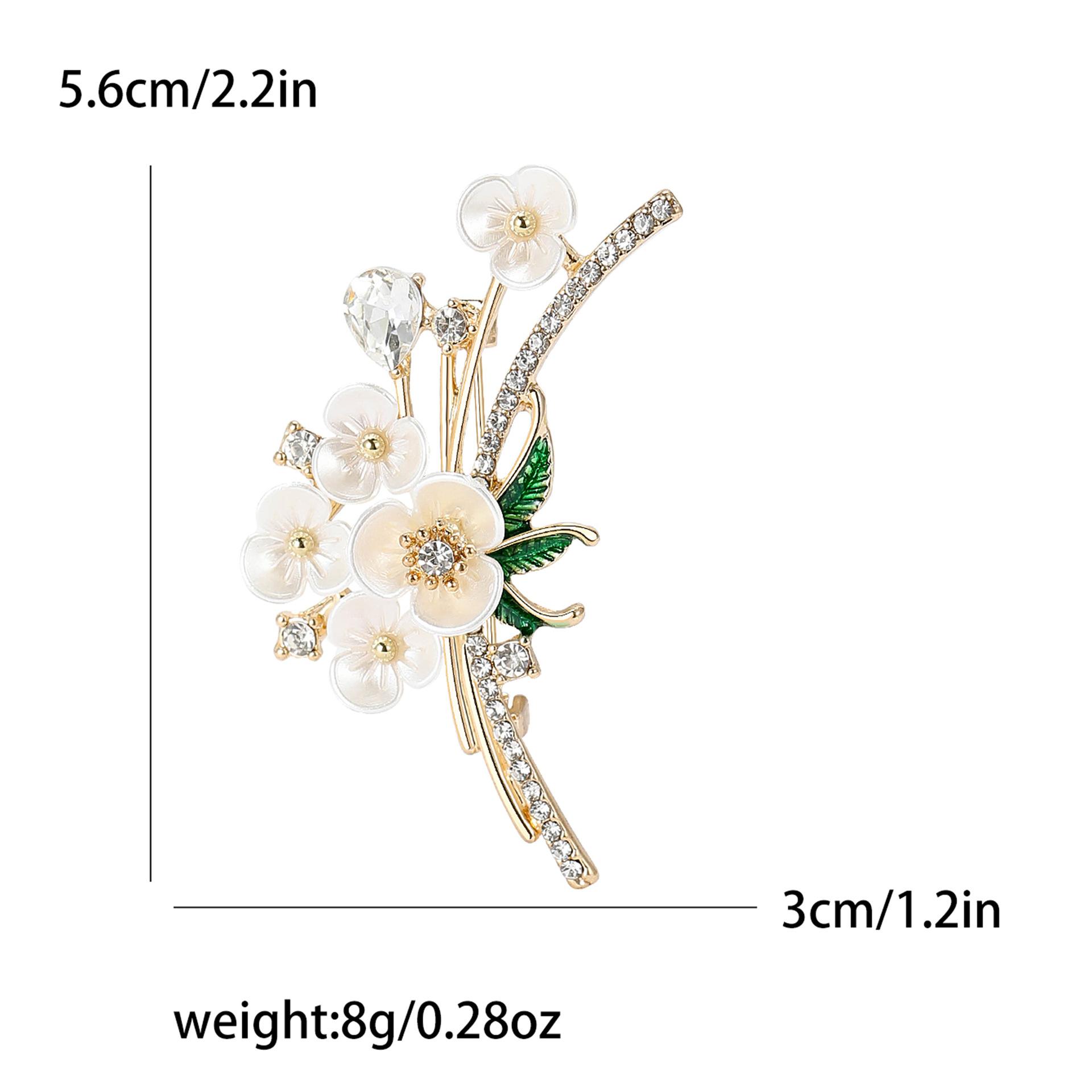 Модная креативная эмалевая брошь в виде цветка сливы, нишевая высококачественная женская одежда, аксессуары, булавка в виде цветка для корсажа
Модная креативная эмалевая брошь в виде цветка сливы, нишевая высококачественная женская одежда, аксессуары, булавка в виде цветка для корсажа