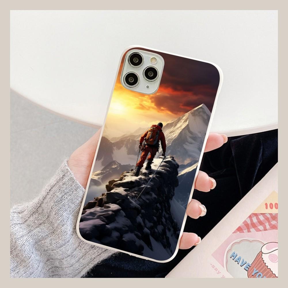 Climbing Mountain Phone Case For IPhone 14 11 12 13 Mini Pro Xs Max 8 7 6 6S Plus X XR Solid Candy Color Case iphone 12
Climbing Mountain Phone Case For IPhone 14 11 12 13 Mini Pro Xs Max 8 7 6 6S Plus X XR Solid Candy Color Case iphone 12