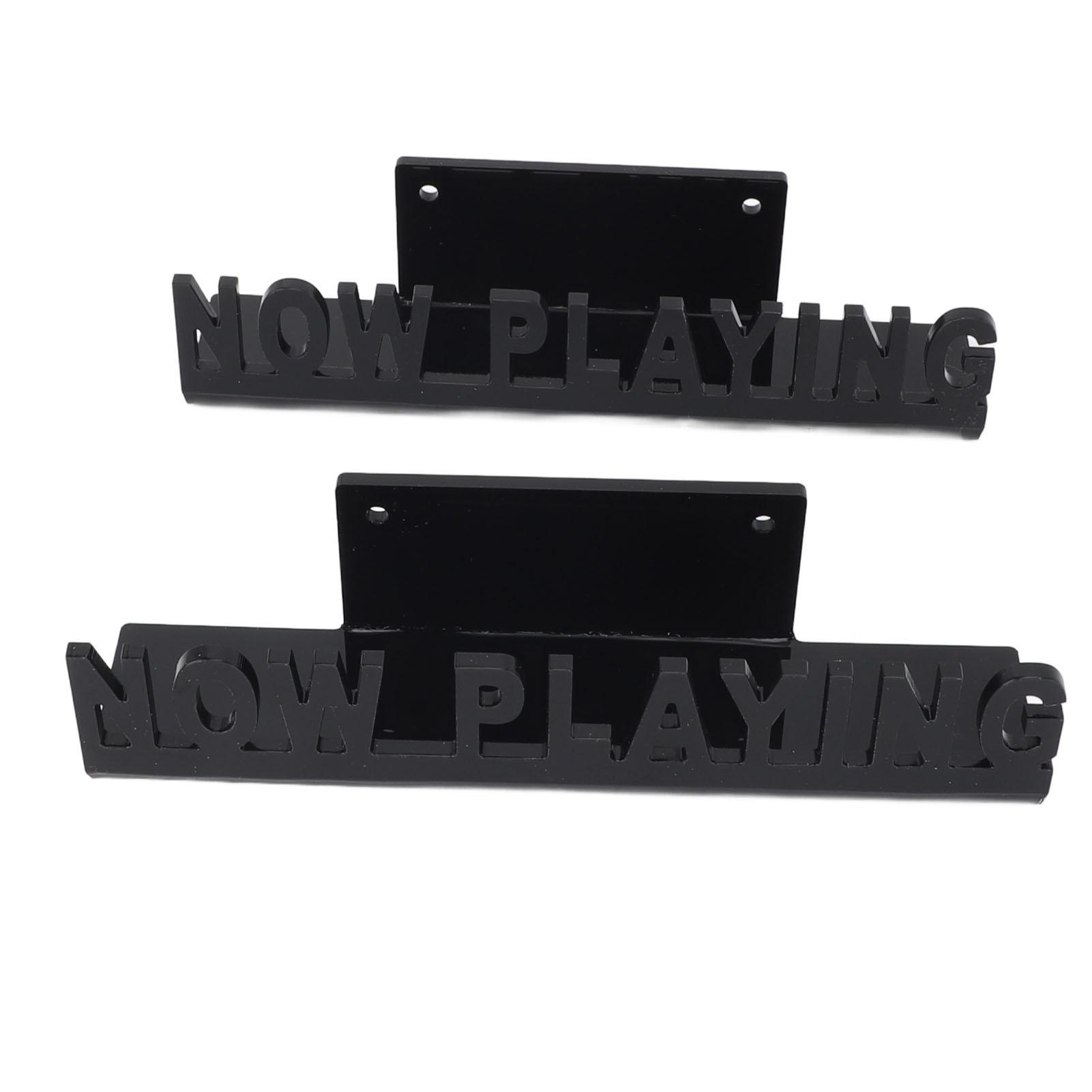 2PCS Now Playing Record Stand Wall Mount Acrylic Album Record Holder Floating Book Shelves for Album Covers Display Home Decoration
2PCS Now Playing Record Stand Wall Mount Acrylic Album Record Holder Floating Book Shelves for Album Covers Display Home Decoration