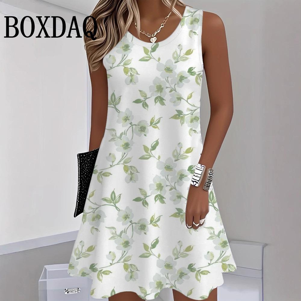 2026 Summer Beach Sleeveless Tank Dress Women Sundress Casual Loose O-Neck Dresses For Women Fashion Street Hip Hop Short Dress S
2026 Summer Beach Sleeveless Tank Dress Women Sundress Casual Loose O-Neck Dresses For Women Fashion Street Hip Hop Short Dress S