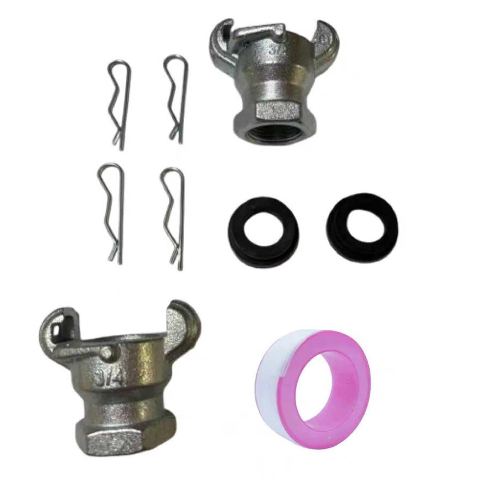 Upgrades Air Compressor Fitting Set 3/4 Inch Female Connector With Quick Disconnect Coupler for Industrial 1
Upgrades Air Compressor Fitting Set 3/4 Inch Female Connector With Quick Disconnect Coupler for Industrial 1